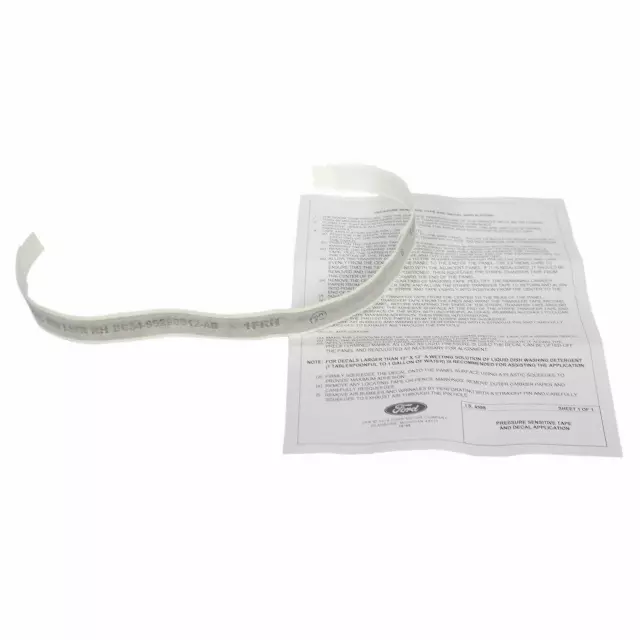 BC3Z9920000AF - Body: Stripe Tape for Ford: F-250 Super Duty, F-350 Super Duty, F-450 Super Duty Image