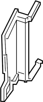 921165CA7A - Cooling System: Air Guide for Infiniti Image