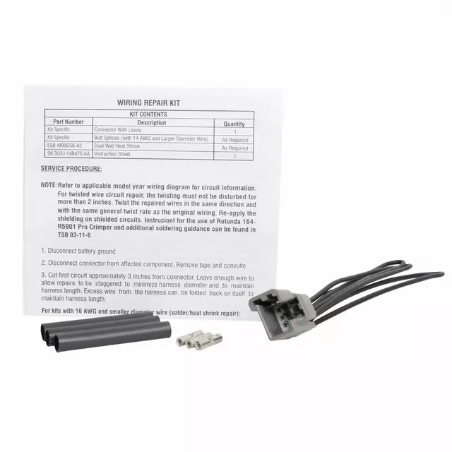 9U2Z14S411AEA - : Wire Assembly for Ford Image
