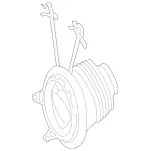 2224620096 - Steering: Boot for Mercedes-Benz Image