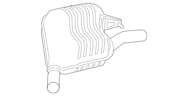 2574906800 - Exhaust System: Exhaust Gas Line, Rear for Mercedes-Benz: AMG GT 43, AMG GT 53, CLS53 AMG, E53 AMG Image image
