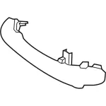 FB5Z78647K11AA - Body: Front Trim for Ford Image image