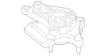 2052404200 - Engine: Automatic Transmission Mount for Mercedes-Benz Image
