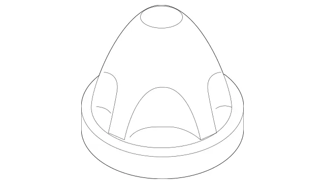 998254264 - : Elastomer Bearing for Mercedes-Benz: 220a, 300C, 300CD, 350SD, A220, A35 AMG, AMG GT 43, AMG GT 53, C300, CLA250, CLA35 AMG, CLE300, CLE450, CLE53 AMG, CLS450, CLS53 AMG, E300, E350, E53 AMG, G500, G550, GLA250, GLA35 AMG, GLB250, GLB35 AMG, GLC300, GLC350e, GLE350, GLE450, GLE450e, GLE53 AMG, GLS450, S500, S580e Image