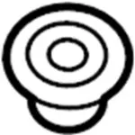 21507BU000 - : Inter-Cooler Bushing for INFINITI: Q50, Q60 Image