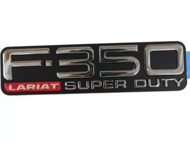 F81Z16720XA - Body: Nameplate for Ford: F-350 Super Duty Image