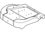 DG1Z54632A23F - Body: Seat Cushion Pad for Ford: Taurus Image