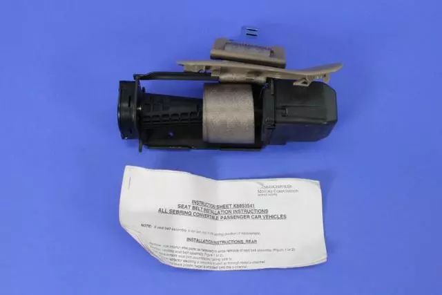 Front Outer Seat Belt, Right - Mopar (TD82XT5AC)