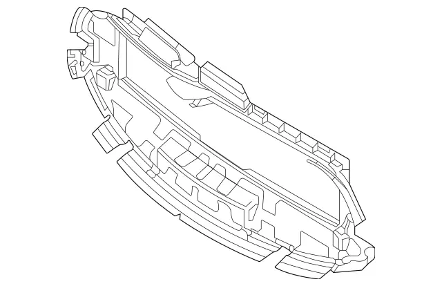 2478851403 - Attachment Parts: Air Duct Segment for Mercedes-Benz: GLB35 AMG Image image