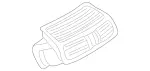 21583005541437 - Body: Vent for Mercedes-Benz Image