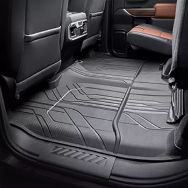 84375013 - : Floor Liners, All-Weather, Second Row for Chevrolet: Silverado 1500, Silverado 1500 LTD, Silverado 2500 HD, Silverado 3500 HD Image