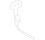 1639200864 - Rear Seat Bench: Lever for Mercedes-Benz Image