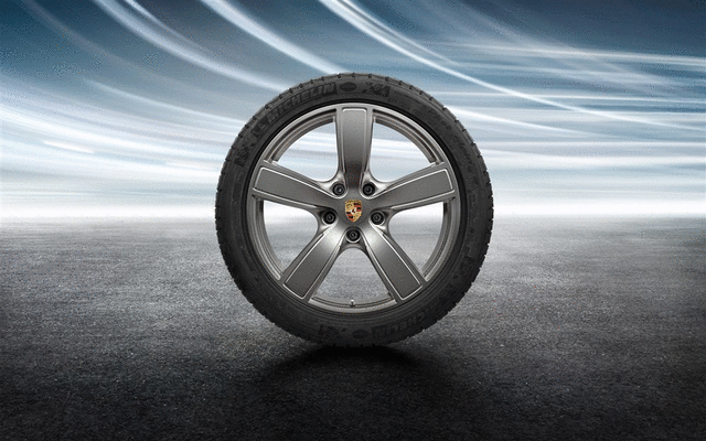 9Y0044610E - Wheels: 20-Inch Cayenne Sport Classic Winter for Porsche: Cayenne Image