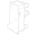 1675005200 - : Oil Cooler for Mercedes-Benz: G550, GLE350, GLE450, GLE53 AMG, GLE580, GLS450, GLS580 Image