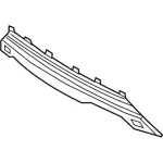 JL1Z17K945BB - : Bumper Grille for Ford: Expedition Image