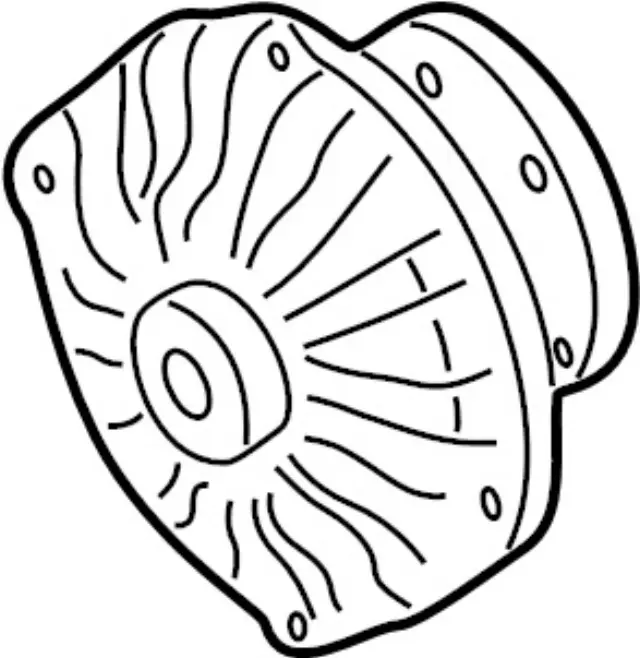 210820W00A - Cooling System: Fan Clutch for INFINITI: QX4 Image