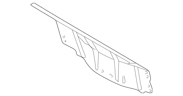 2086460330 - Body: Partition Panel for Mercedes-Benz Image