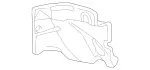 2106823471 - : Shielding for Mercedes-Benz: E420, E430 Image