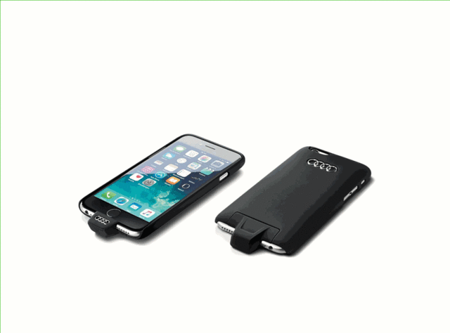 8W0051435 - Audio/Video: Audi Wireless Charging Cover - Iphone 6 / 6s for Audi: A3, A3 Quattro, A3 Sportback e-tron, A4 allroad, A4 Quattro, A5 Quattro, A5 Sportback, A6 allroad, A6 Quattro, A7 Quattro, A7 Sportback, A8 Quattro, allroad, e-tron GT, e-tron Sportback, Q3, Q4 e-tron, Q5, Q5 Sportback, Q7, Q8, Q8 e-tron, R8, RS e-tron GT, RS3, RS5, RS5 Sportback, RS7, S3, S4, S5, S5 Sportback, S6, S7, S8, SQ5, SQ5 Sportback, SQ7, SQ8, SQ8 e-tron, TT Quattro, TT RS Quattro, TTS Quattro Image