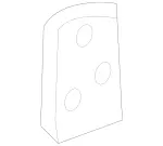 4606200111 - : Plate for Mercedes-Benz Image