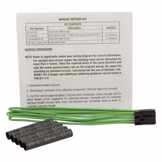 6U2Z14S411SB - : Wire Assembly for Ford Image