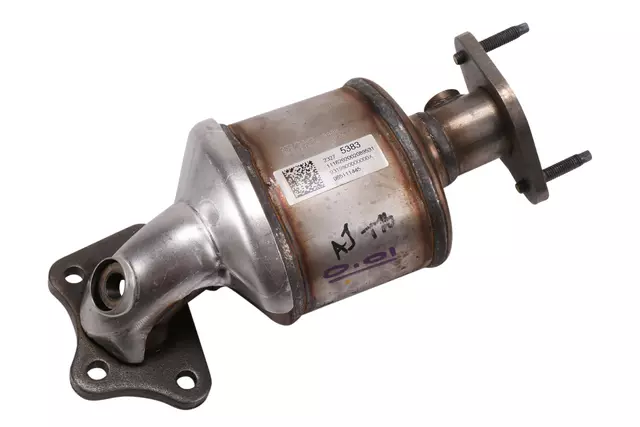 Passenger Side 3-Way Catalytic Converter with Shield, Flange, and Studs - GM (23275383)