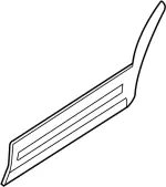 828703W713 - : Body Side Molding for Infiniti Image