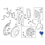 PC3Z3B396A - Brakes: Lock Hub Assembly for Ford: F-250 Super Duty, F-350 Super Duty, F-450 Super Duty, F-550 Super Duty Image