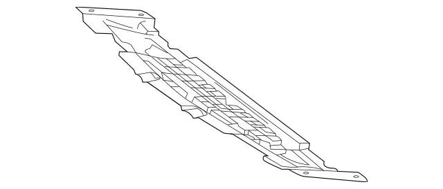 1665240630 - Chassis Sheet Metal Parts/Air Intake: Cover, Engine Comp. Lower for Mercedes-Benz: GL350, GL450, GL550, GL63 AMG, GLE63 AMG, GLS350d, GLS450, GLS550, GLS63 AMG, ML63 AMG Image image