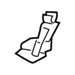 8A6Z16828B - : Support Rod Retainer Clip for Ford: EcoSport, Fiesta Image