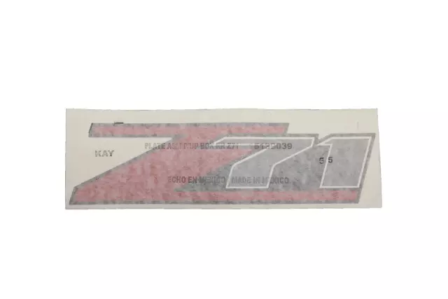 15139039 - Body: Decal for Chevrolet: Colorado Image