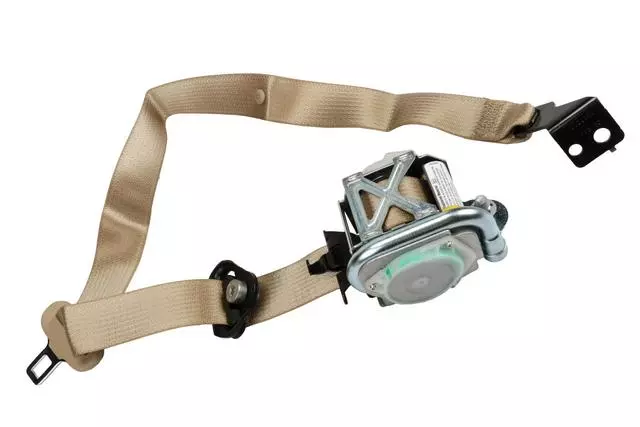Light Cashmere Passenger Seat Belt with Retractor - GM (89026929)