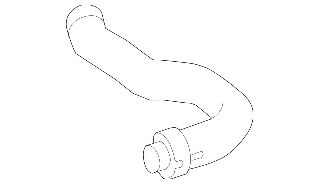 2790103300 - Chassis Sheet Metal/Air Intake: Vent Hose for Mercedes-Benz: G65 AMG, Maybach S600, Maybach S650, S600, S65 AMG, SL65 AMG Image image