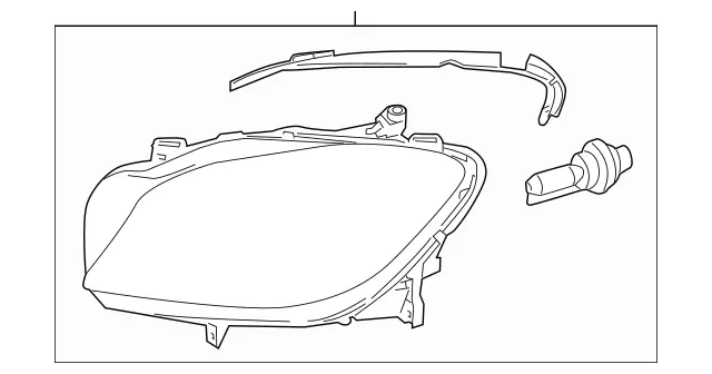 1668205761 - Electrical System: Lamp Unit for Mercedes-Benz: GL350, GL450, GL550, GL63 AMG, GLS350d, GLS450, GLS550, GLS63 AMG Image image