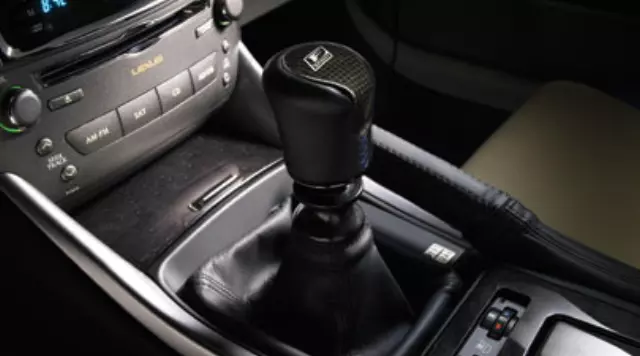 Shift Knobs, F-Sport, Carbon Fiber/Leather - Lexus (PTR51-53080)