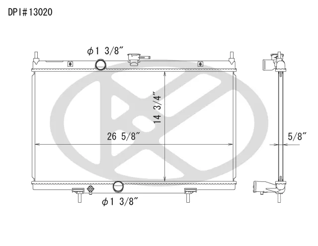 A13020 - Cooling Systems: Koyorad Radiator for Koyo Image