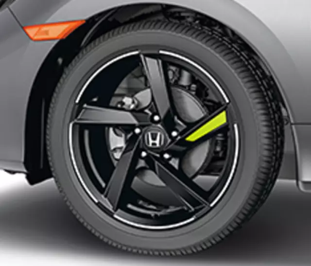 8W18TBA1B0C - Wheels: 2019-2021 Honda Civic - Wheel Decal Green for Honda: Civic Image