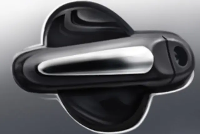 999M17X204 - Exterior: Chrome Door Handle Accents for Nissan Image