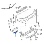 7L2Z17F000AA - Body: Cap for Ford: Explorer Image