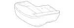 1649200650 - Body: Seat Cushion for Mercedes-Benz Image
