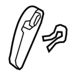 FT4Z5862418AB - Body: Adjust Handle for Ford: Edge Image