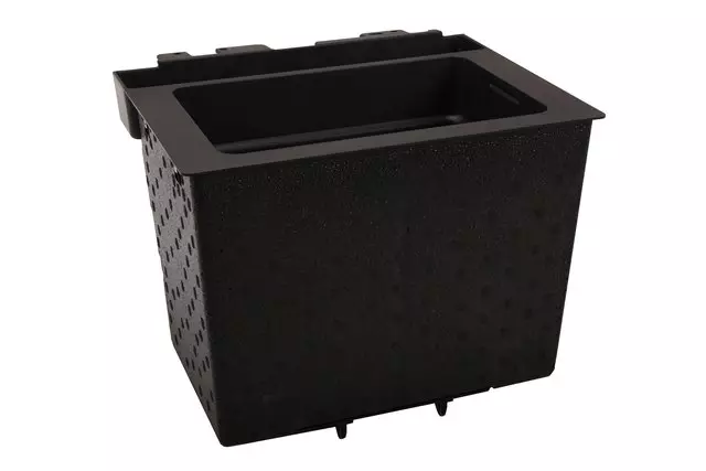 Jet Black Front Floor Console Center Compartment - GM (23232618)