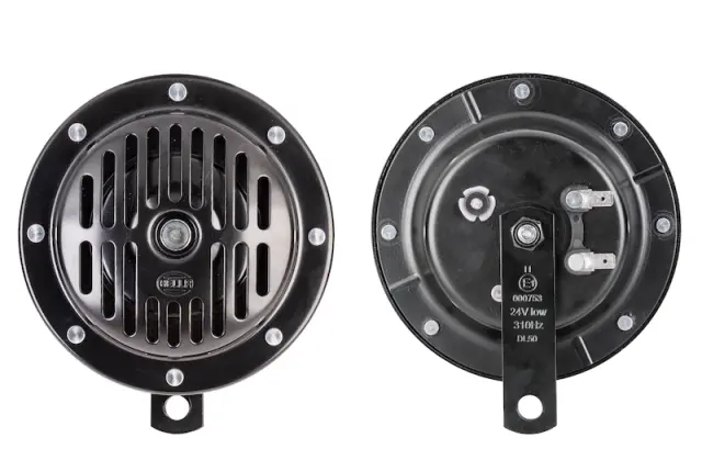 4811021 - : Hella Supertone Low-Tone, 24 V, 310 Hz with Bracket for Hella Image