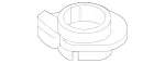 1663260067 - : Spring Retainer for Mercedes-Benz Image