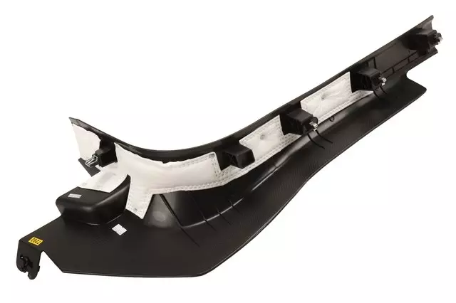 Jet Black Front Driver Side Door Sill Garnish Molding - GM (42497292)