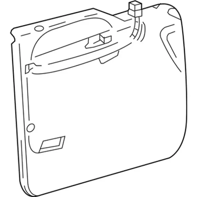 GC3Z3623943BA - Body: Door Trim Panel for Ford: F-250 Super Duty, F-350 Super Duty, F-450 Super Duty Image