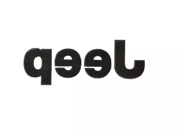 Nameplate - Mopar (68298713AA)