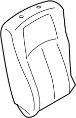 876201NH6A - Body: Seat Back Cover for Infiniti Image