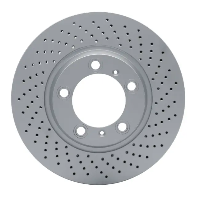 92002035D - Brakes &amp; Brake Parts: DFC Hi-Carbon Alloy Rotor - Drilled for DYNAMIC FRICTION Image