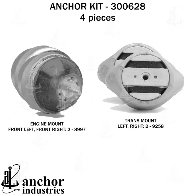 300628 - Engines &amp; Components: Anchor Engine Mount Kit for Anchor Image
